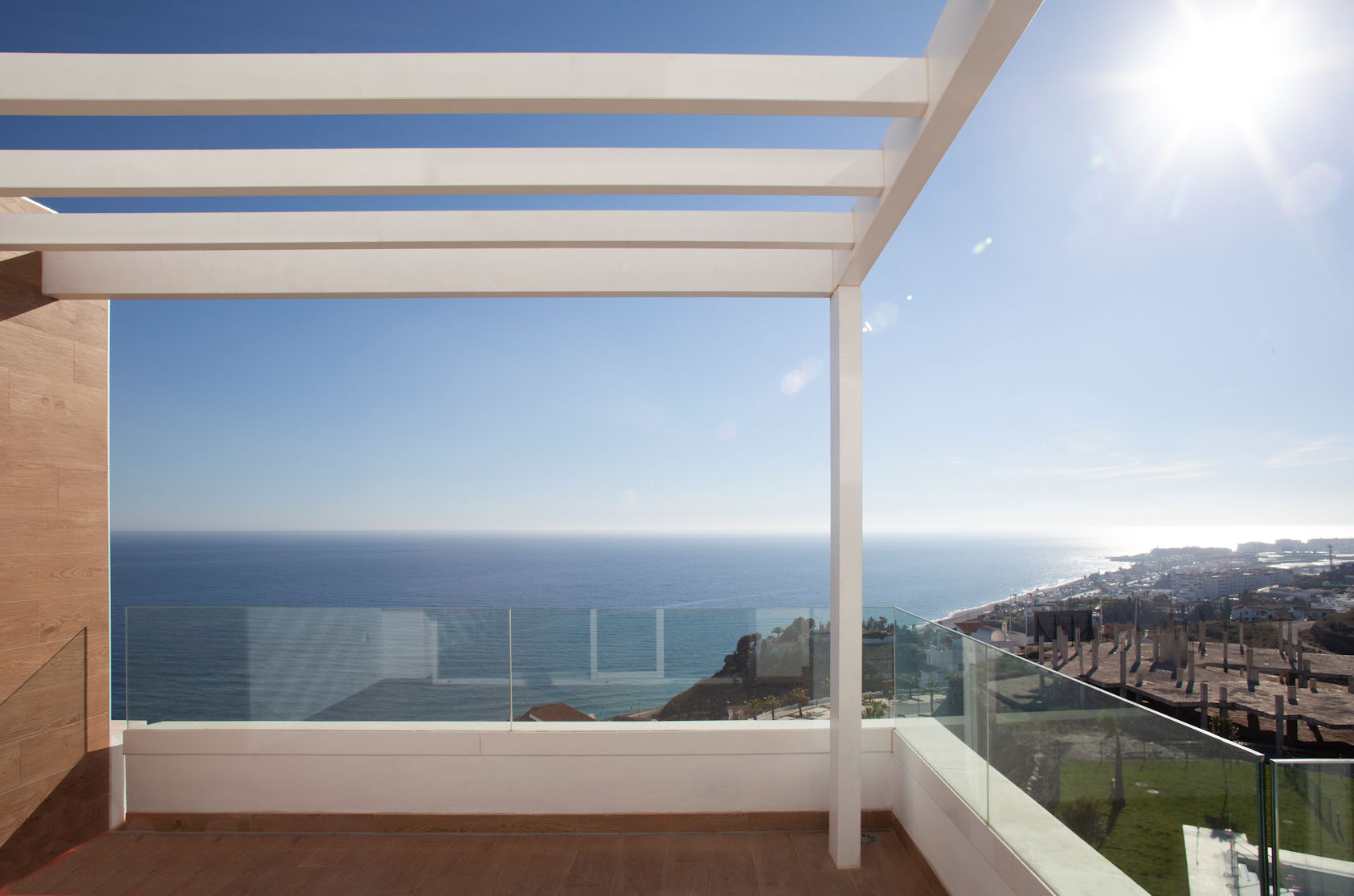 Luxury apartments under construction between Torrox Costa and Nerja


